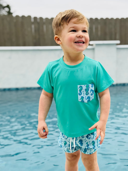 Seahorse Dreams Short Set