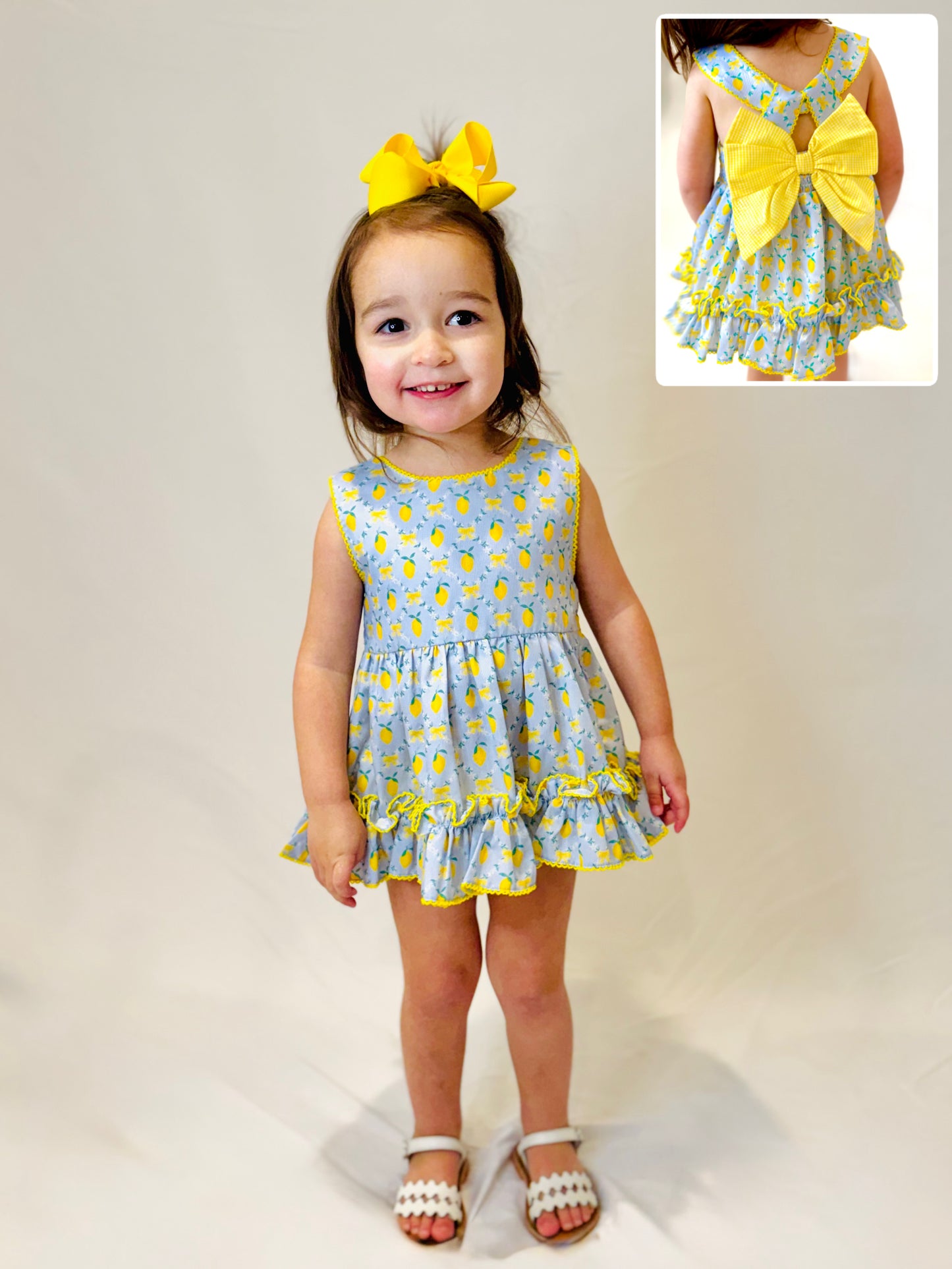 Lovely Lemon Bloomer Set