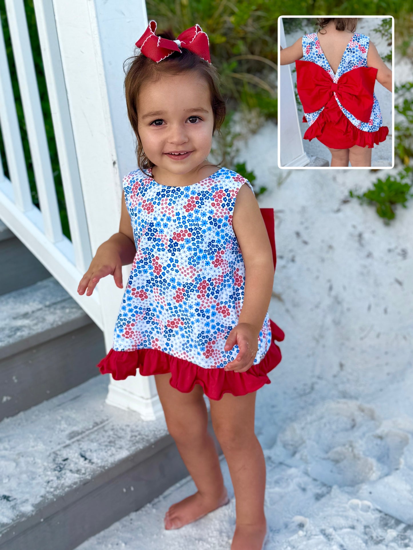 Liberty Blooms Bloomer Set