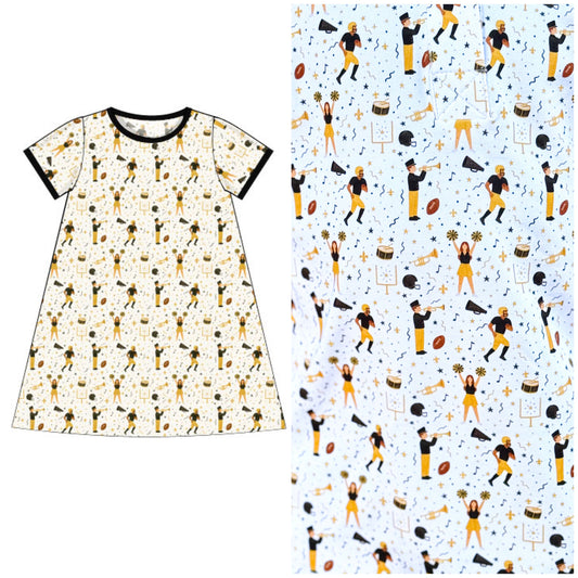 Black Stadium Spirit Dress