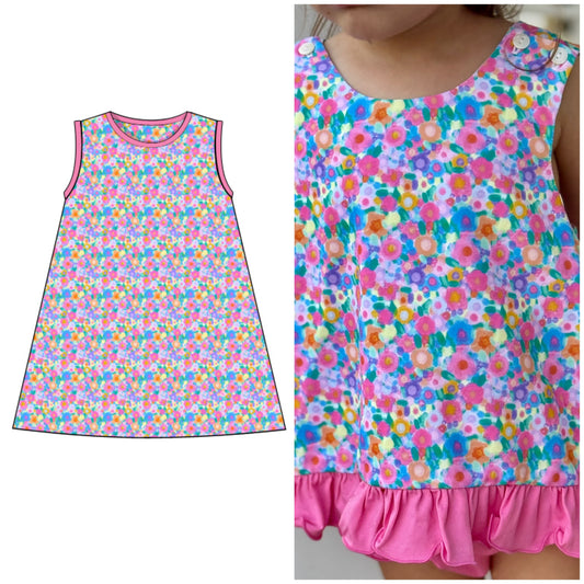 Spring Confetti Dress