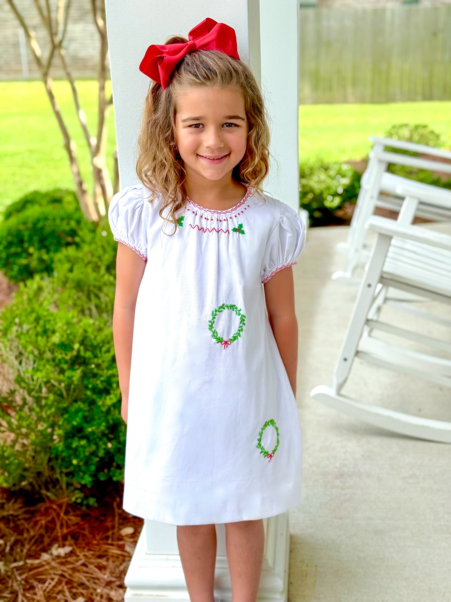 5T Wreath Dress Sample