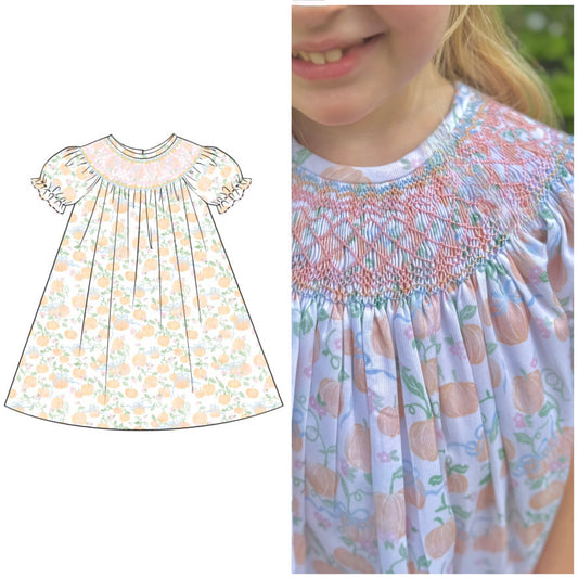 Whimsical Pumpkin Wishes Dress