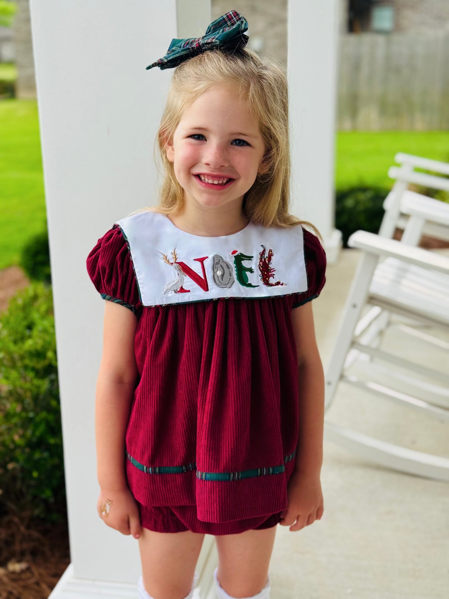 Cajun Noel Bloomer Set