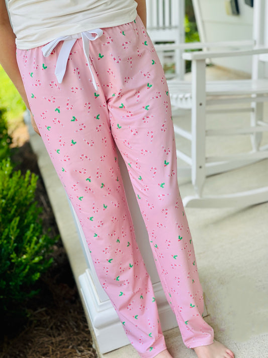 Candy Cane Mom Pant