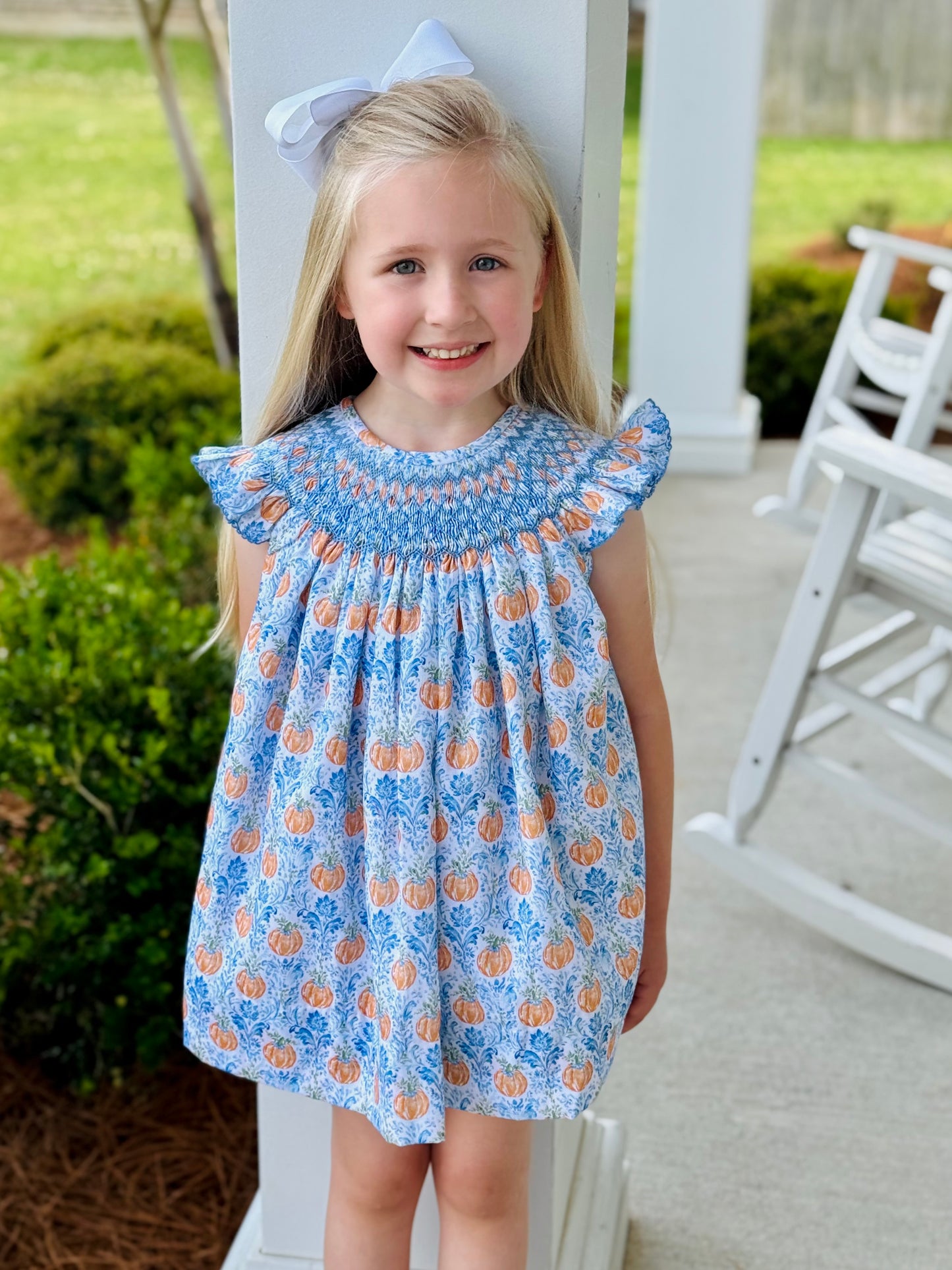 Poised Pumpkin Bloomer Set