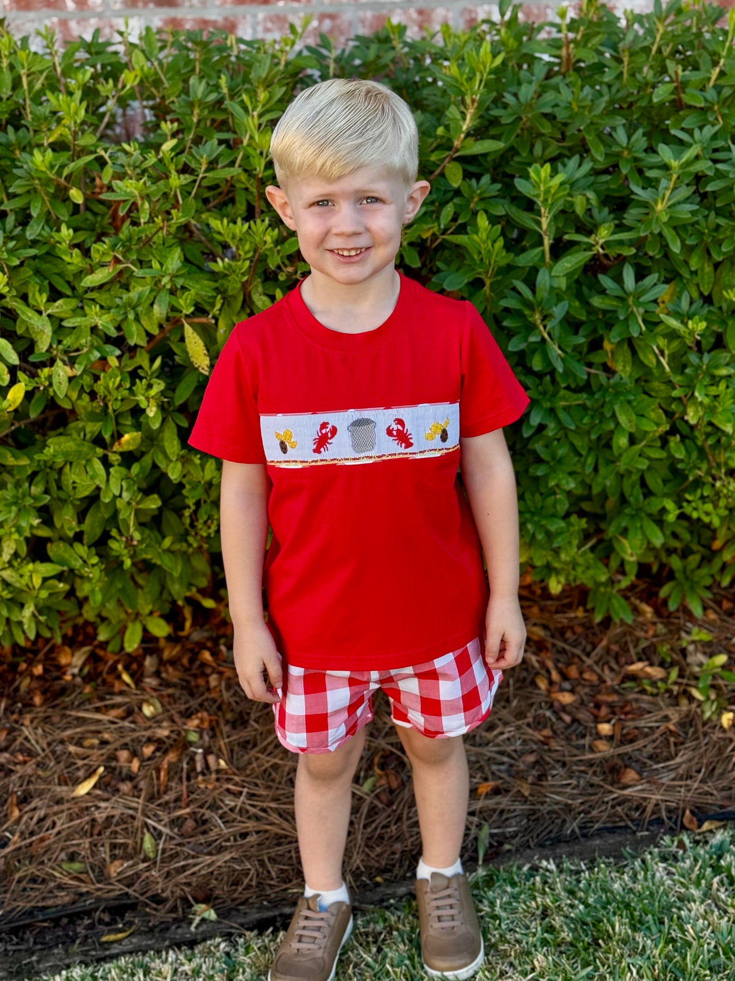 Southern Picnic Short Set
