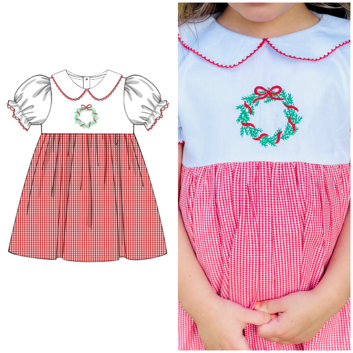 Decked and Darling Dress